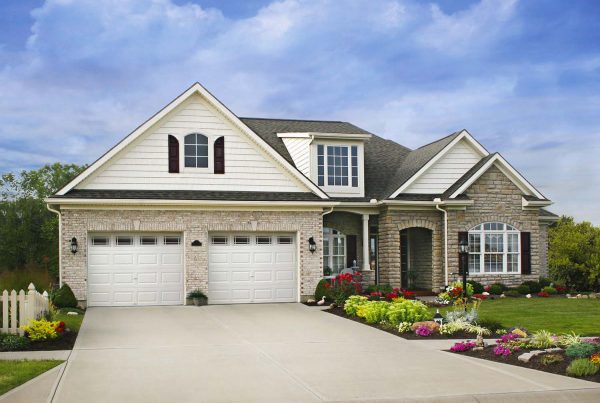 Clopay Value Series garage doors on a home
