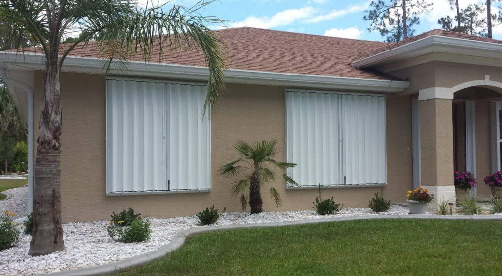 Bertha accordion shutters